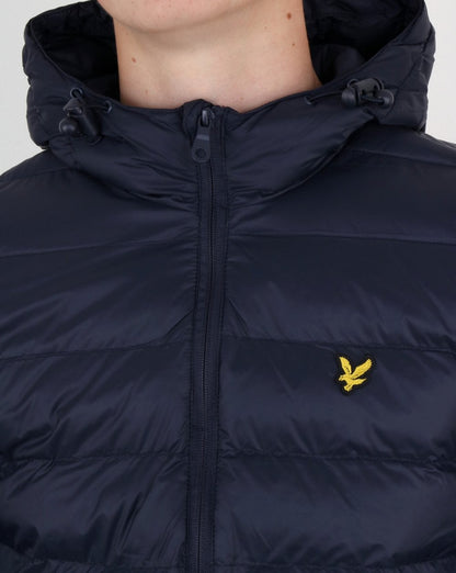Lyle And Scott Lightweight Puffer Jacket Dark Navy