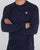 Fila Vintage Long Sleeve T Shirt Navy Blue