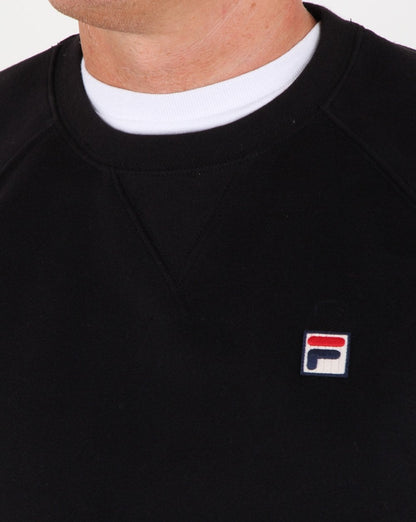 Fila Vintage Pozzi Crew Sweat Black