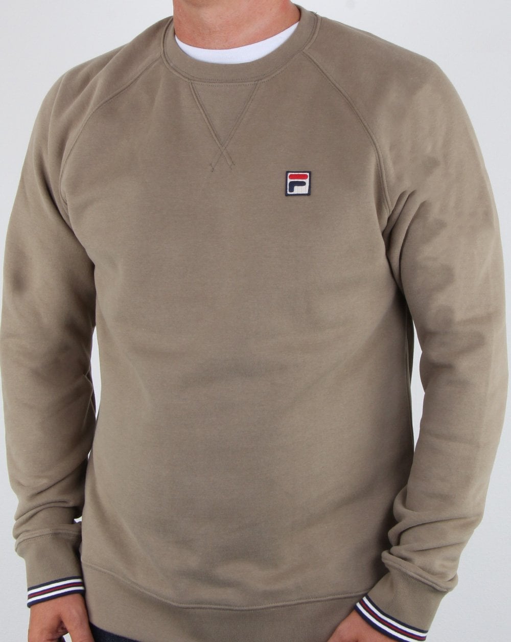 Fila Vintage Pozzi Crew Sweat Drygrass