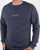 Marshall Artist Garment Dyed Crew Sweatshirt Navy
