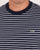 Lacoste Stripe T-shirt Navy/White