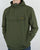 Lyle And Scott Quarter Zip Overhead Jacket Woodland Green