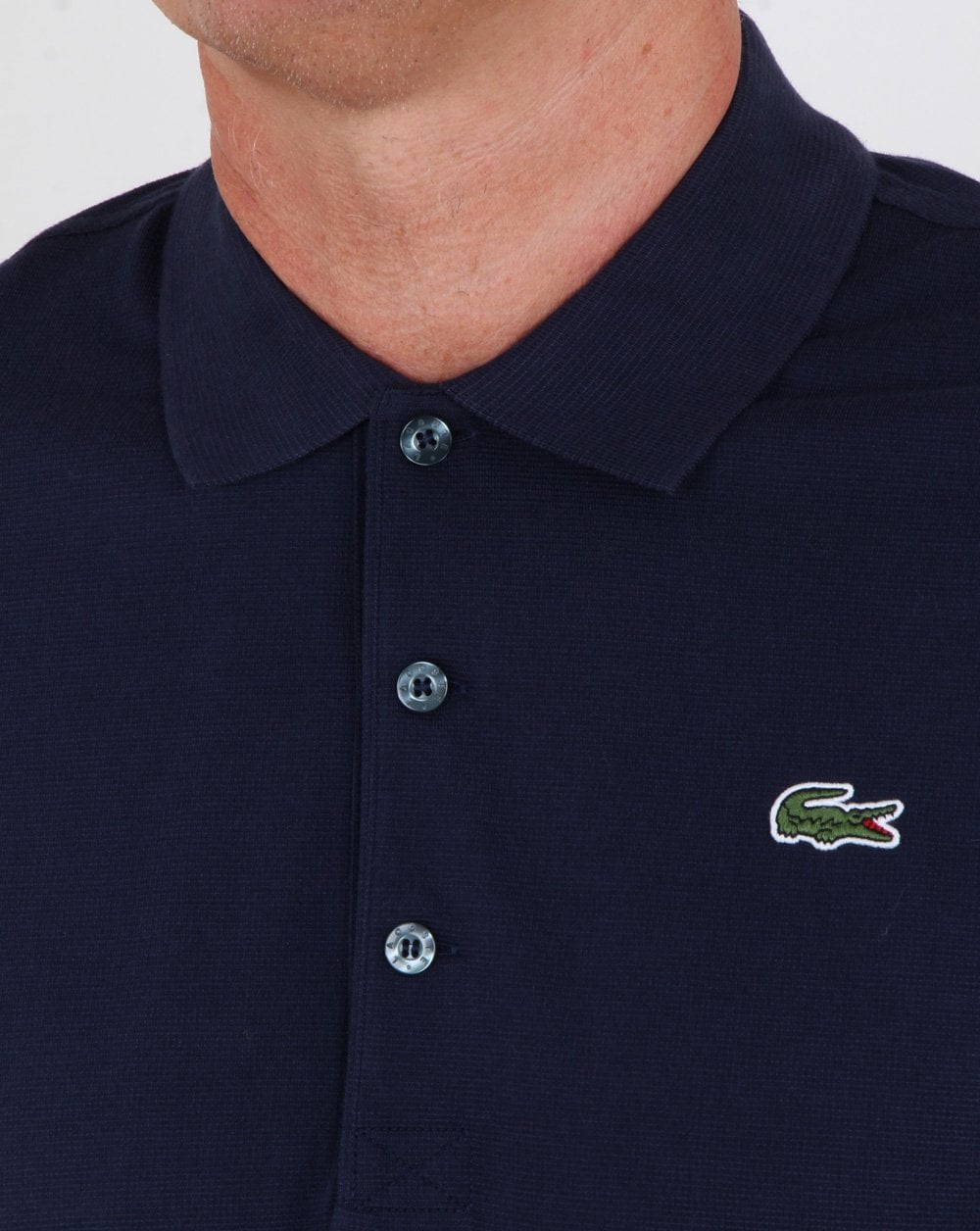 Lacoste Long Sleeve Polo Navy