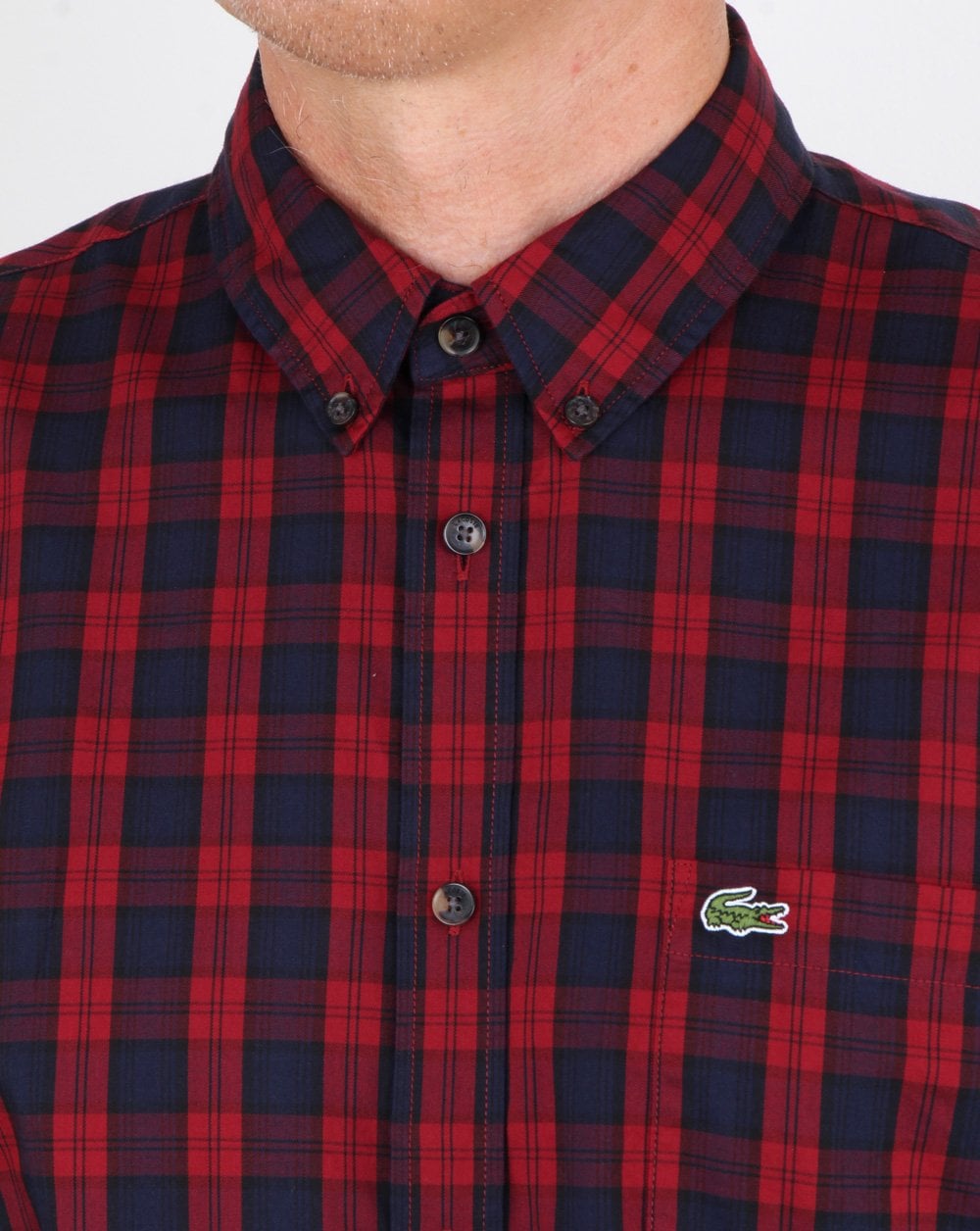 Lacoste Shirt Red/Blue