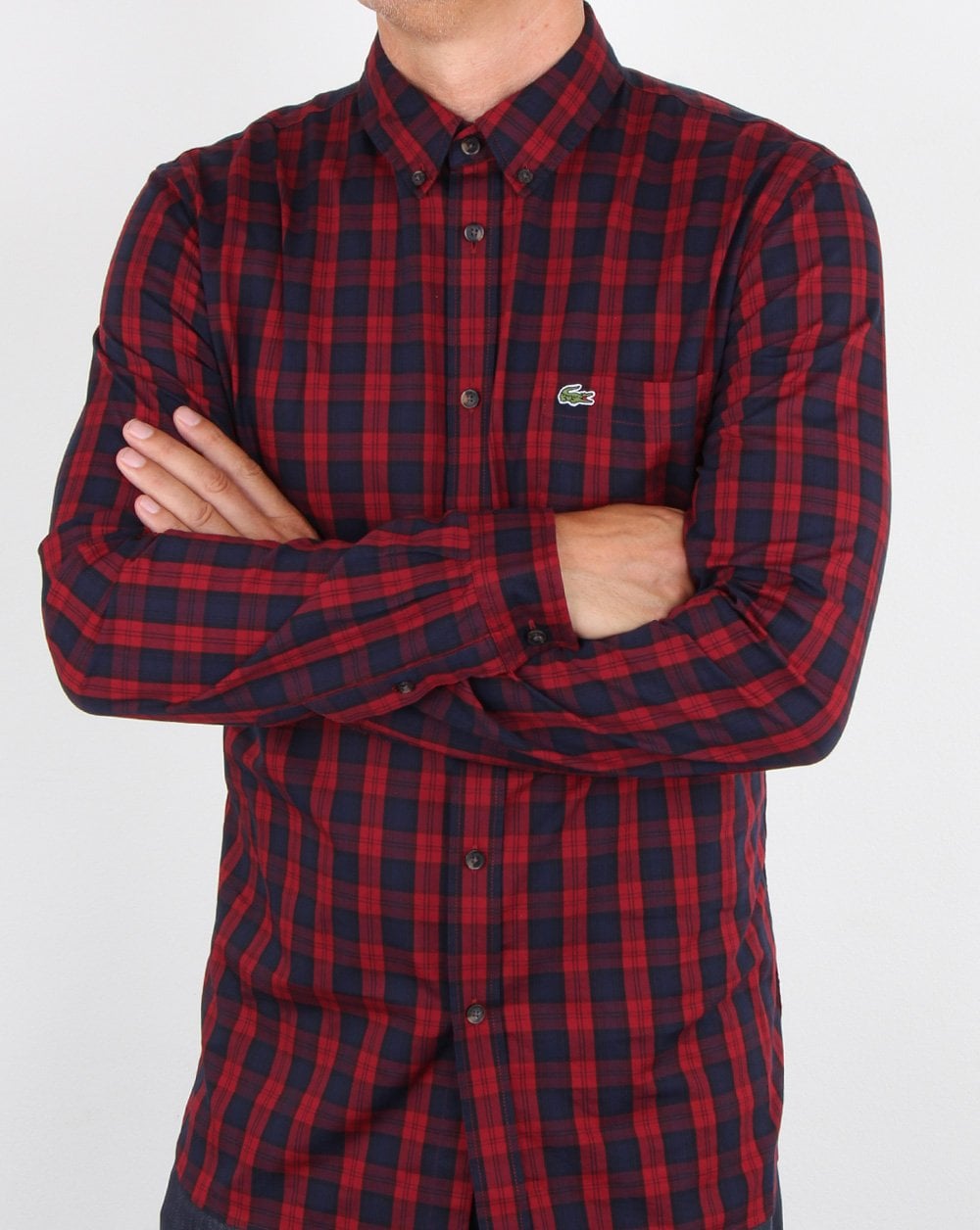 Lacoste Shirt Red/Blue