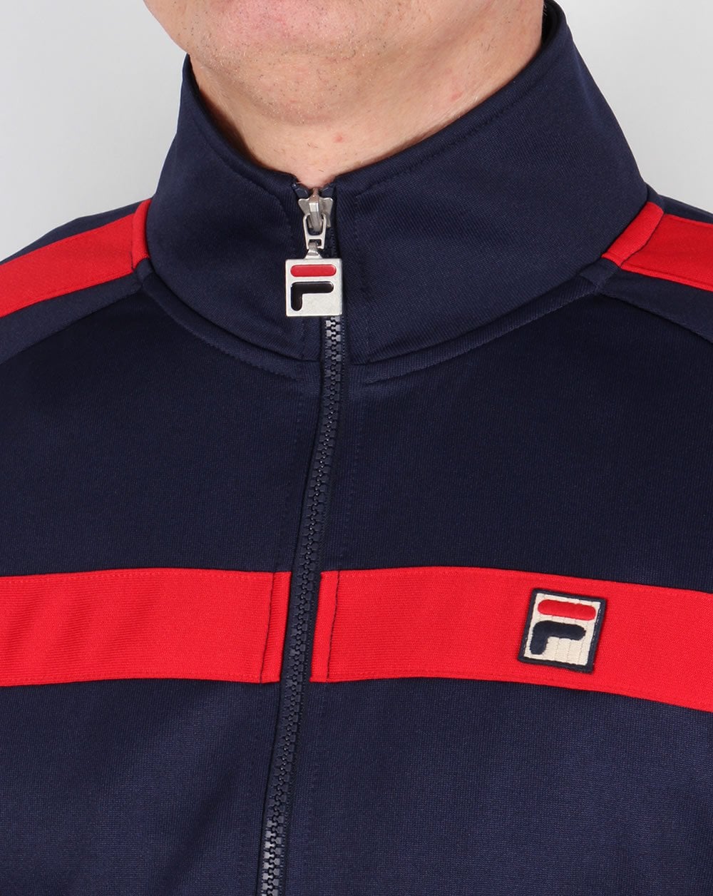 Fila Vintage Renzo Track Top Navy
