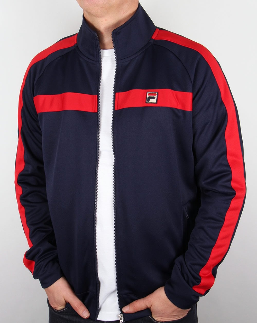 Fila Vintage Renzo Track Top Navy