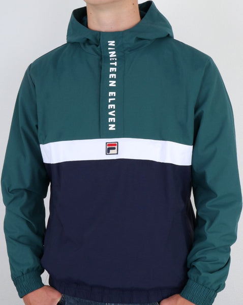 Fila Vintage 1911 Qtr Zip Jacket Atlantic Deep/Navy/White
