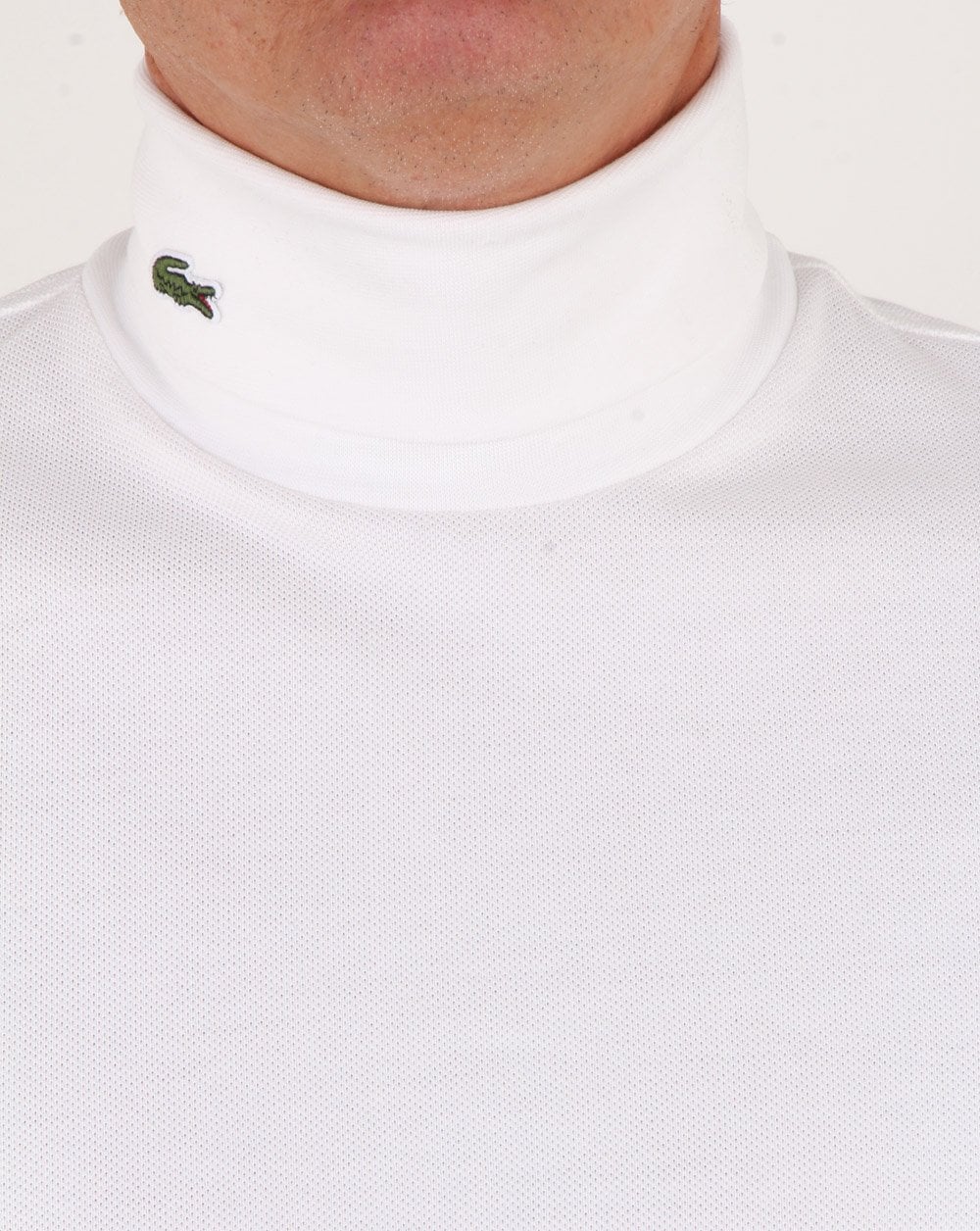 Lacoste Roll Neck soft white