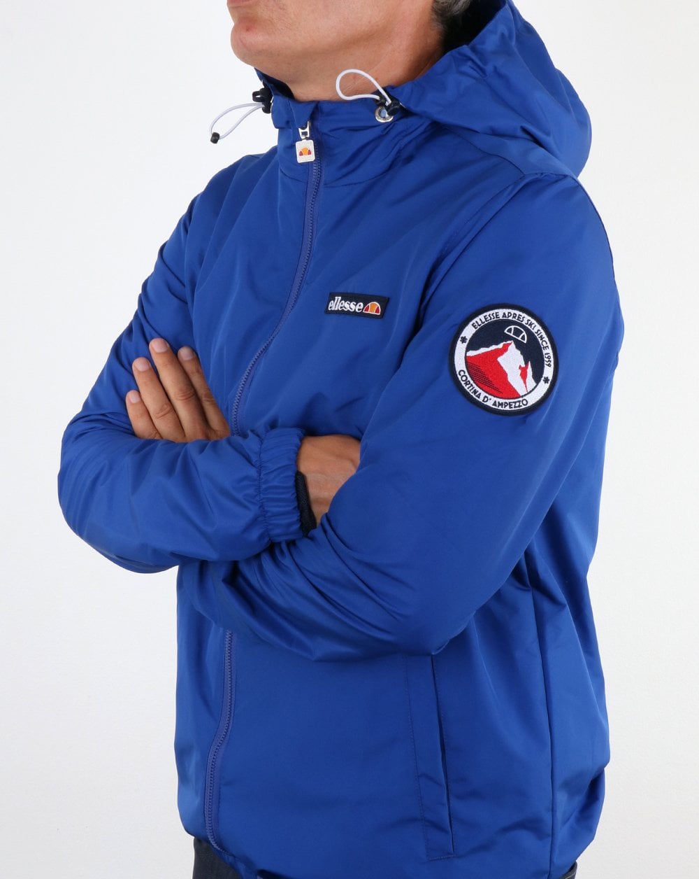 Ellesse Coated Shell Jacket Deep Royal