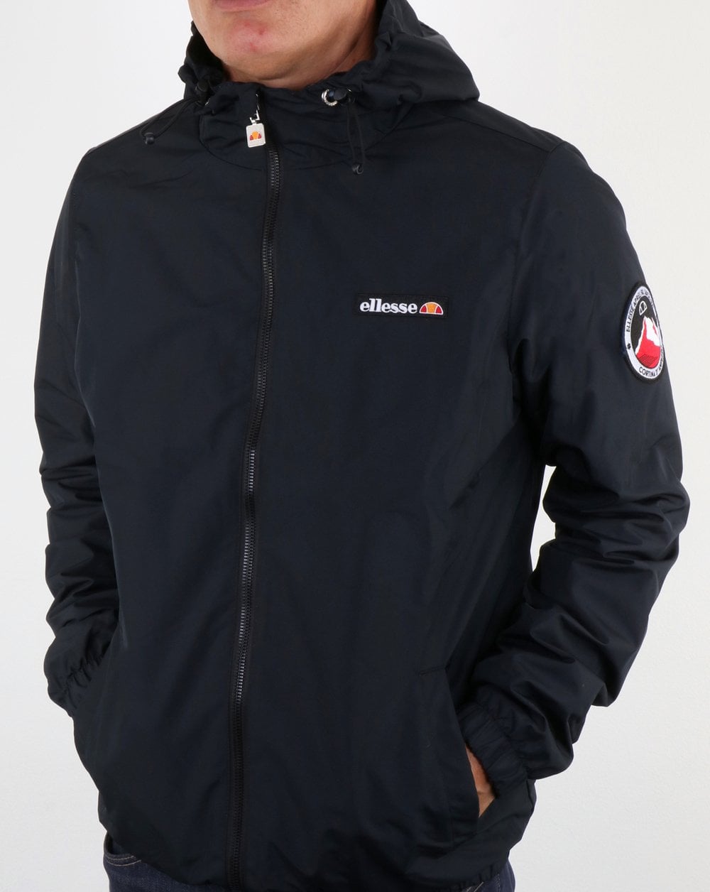 Ellesse Coated Terrace Jacket Black
