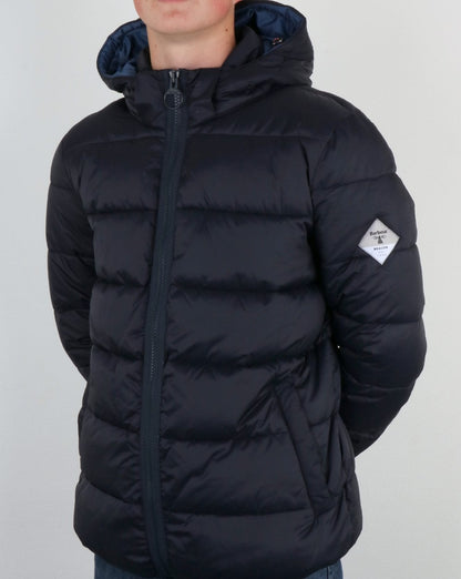 Barbour Beacon Hike Quilted Jacket Navy