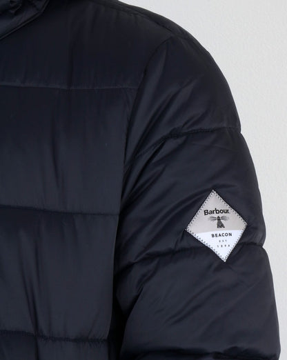 Barbour Beacon Hike Quilted Jacket Navy