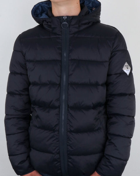 Barbour Beacon Hike Quilted Jacket Navy