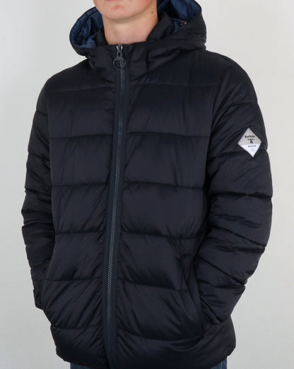 Barbour Beacon Hike Quilted Jacket Navy