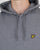 Lyle And Scott Hoody Mid Grey Marl
