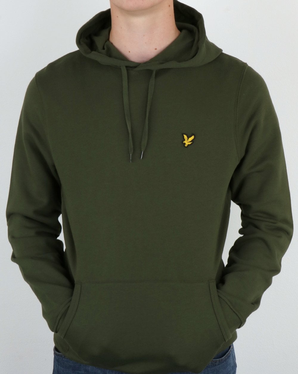 Lyle And Scott Hoodie Olive Green