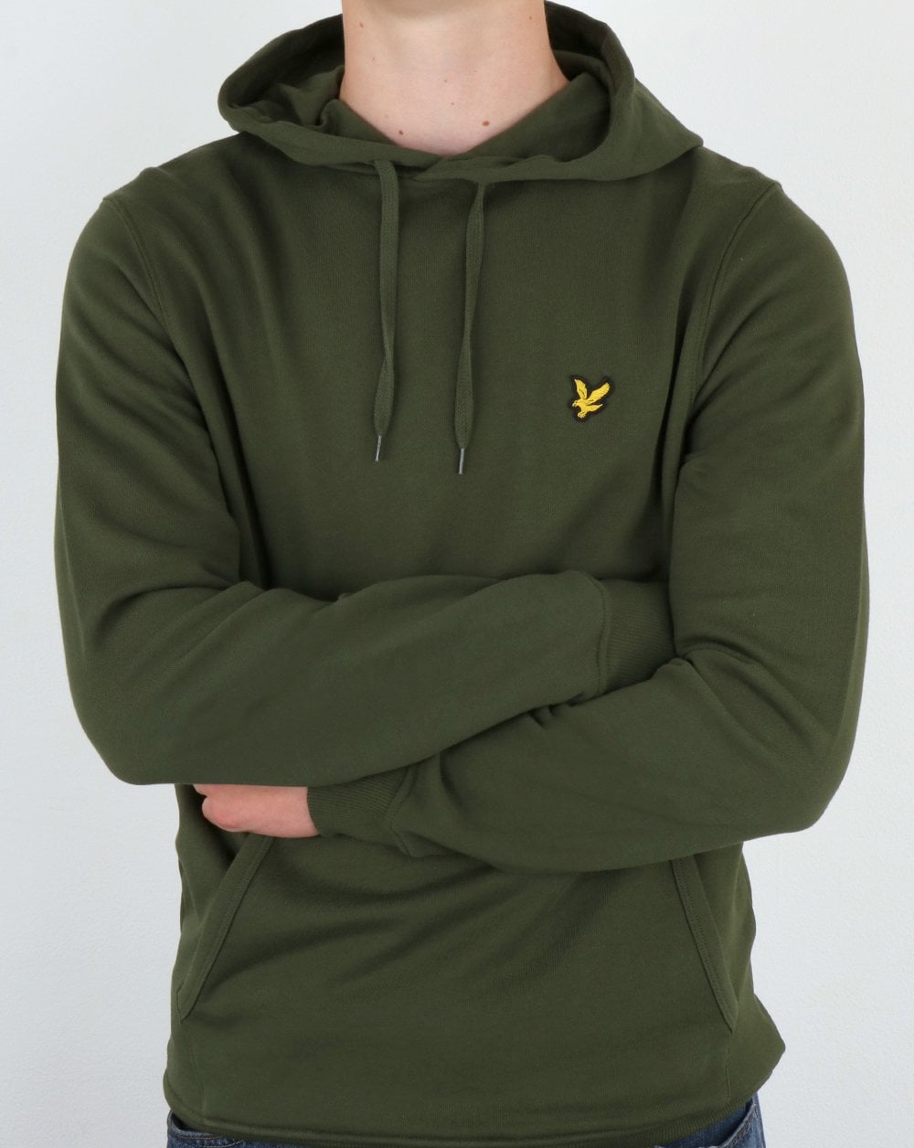 Lyle And Scott Hoodie Olive Green
