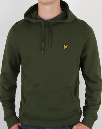 Lyle And Scott Hoodie Olive Green