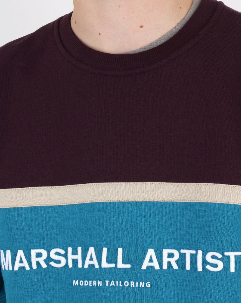 Marshall Artist Crown Heights Sweatshirt Burgundy