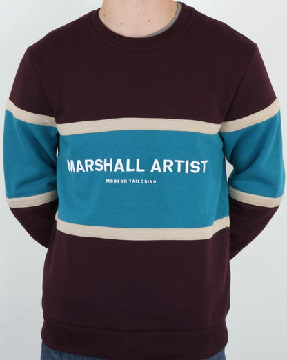 Marshall Artist Crown Heights Sweatshirt Burgundy