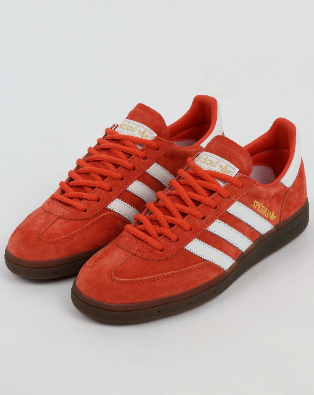 Adidas Spezial Trainers Red Amber/White