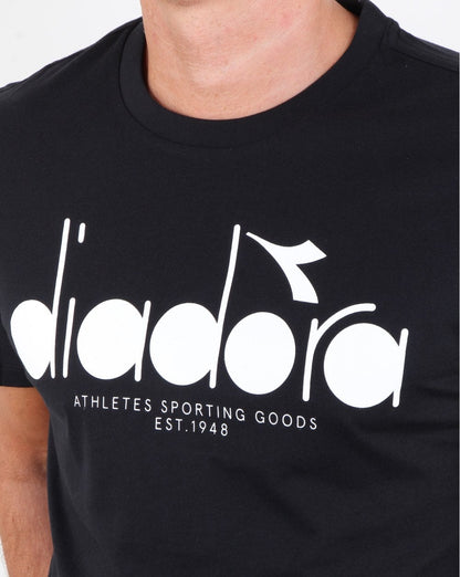 Diadora Logo T-shirt Black/optical