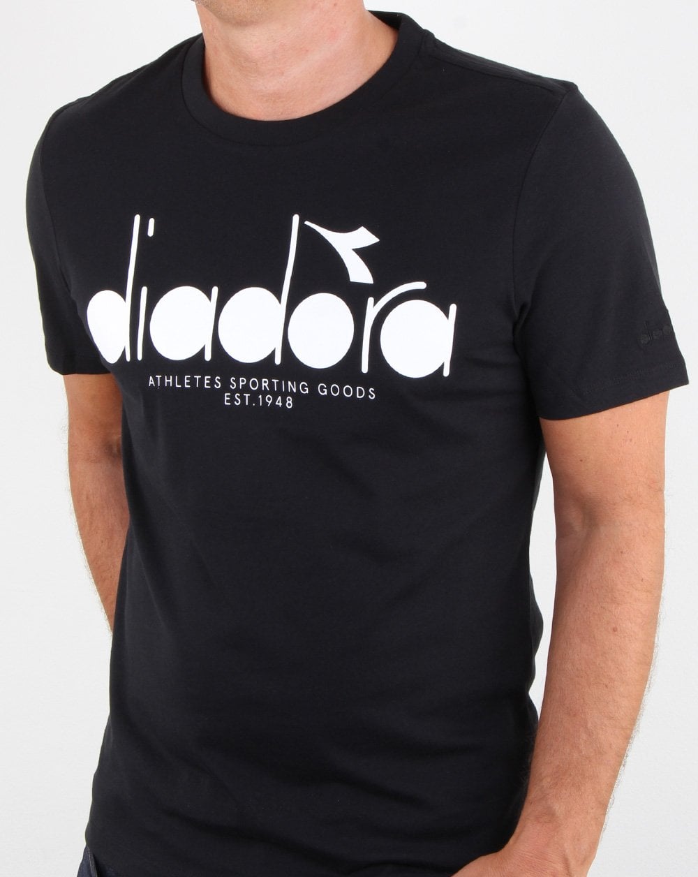 Diadora Logo T-shirt Black/optical