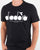 Diadora Logo T-shirt Black/optical