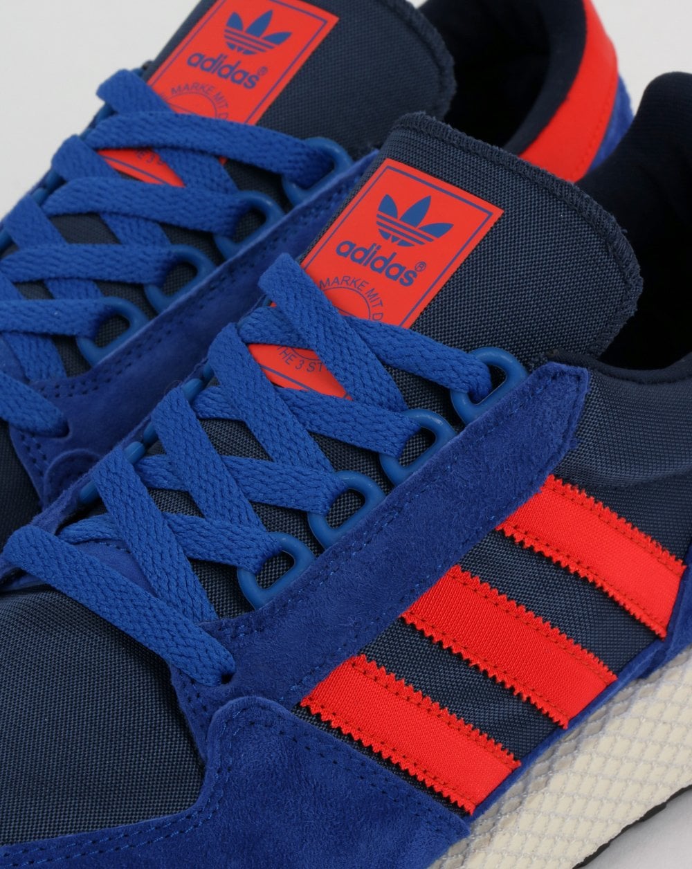 Adidas Forest Grove Trainers Power Blue/Red