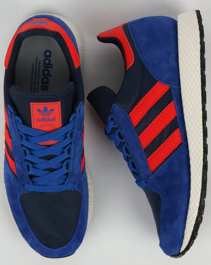 Adidas Forest Grove Trainers Power Blue/Red