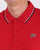 Lacoste Tipped Polo Shirt Red/navy