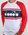 Diadora Spectra Crew Sweatshirt White/Red