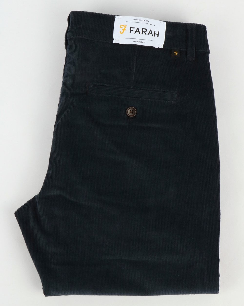 Farah Elm Stretch Cord True Navy