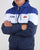 Ellesse Block Hooded Track Jacket Blue/White/Navy