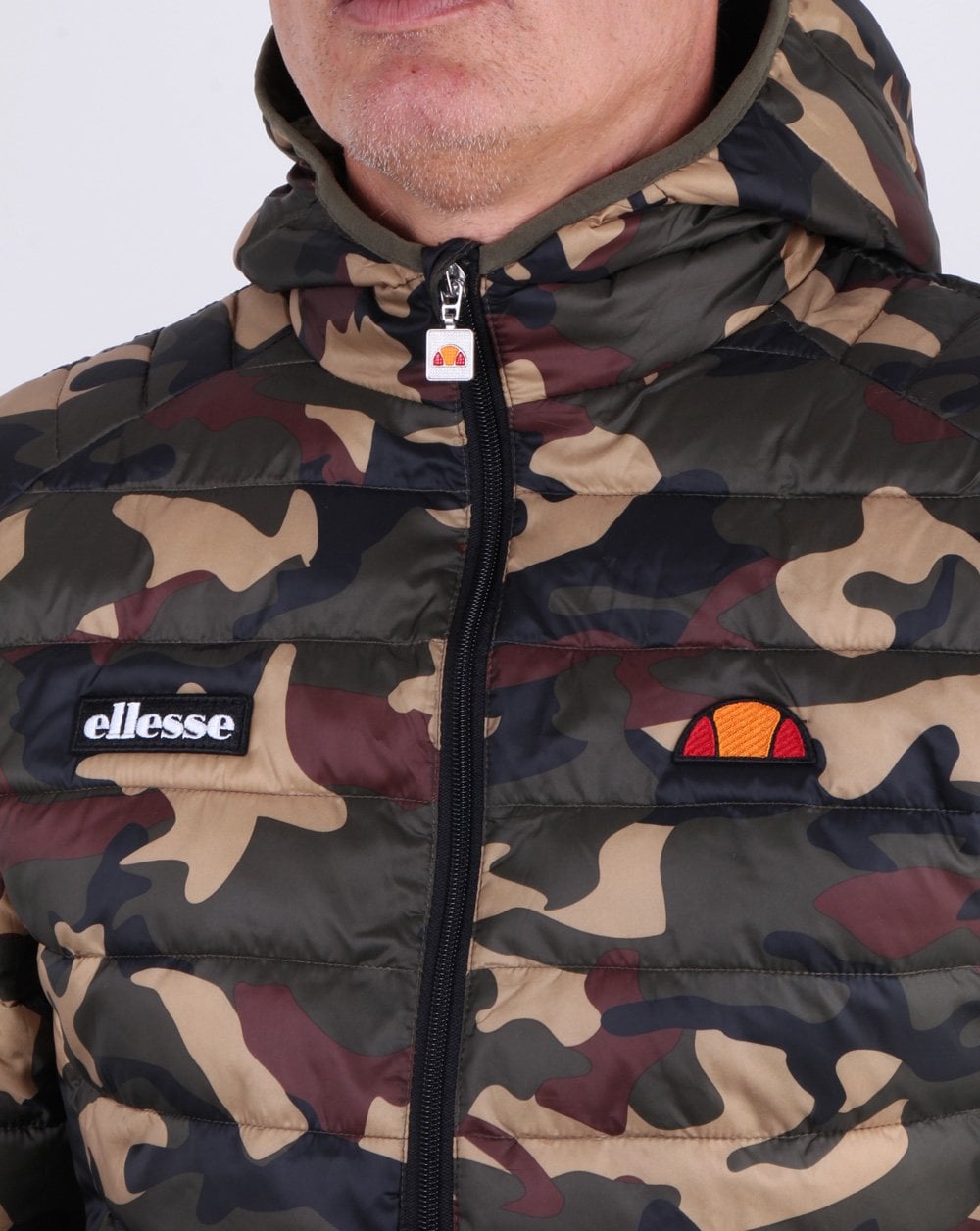 Ellesse Lombardy Jacket Camo