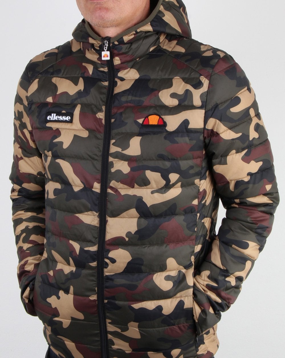 Ellesse Lombardy Jacket Camo