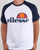 Ellesse Contrast T Shirt White/navy
