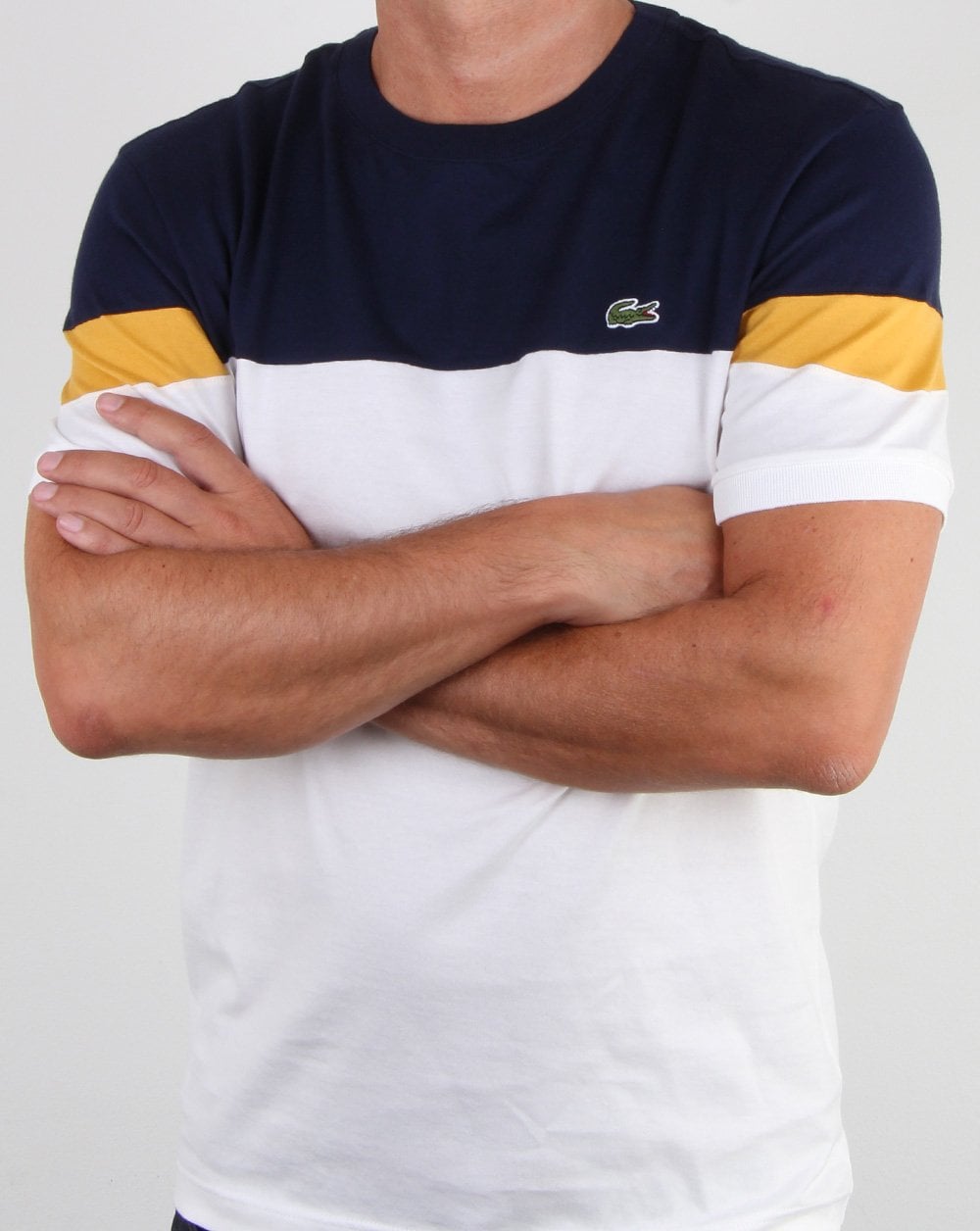 Lacoste Contrast T-shirt White/Navy