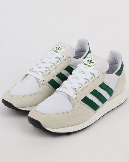 Adidas Forest Grove Trainers Pure White/Green