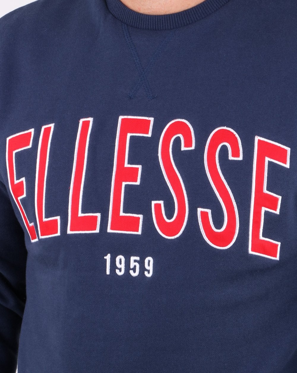 Ellesse 90's Outline Sweat Navy