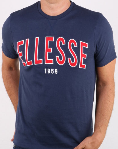 Ellesse 90's Outline T Shirt Navy