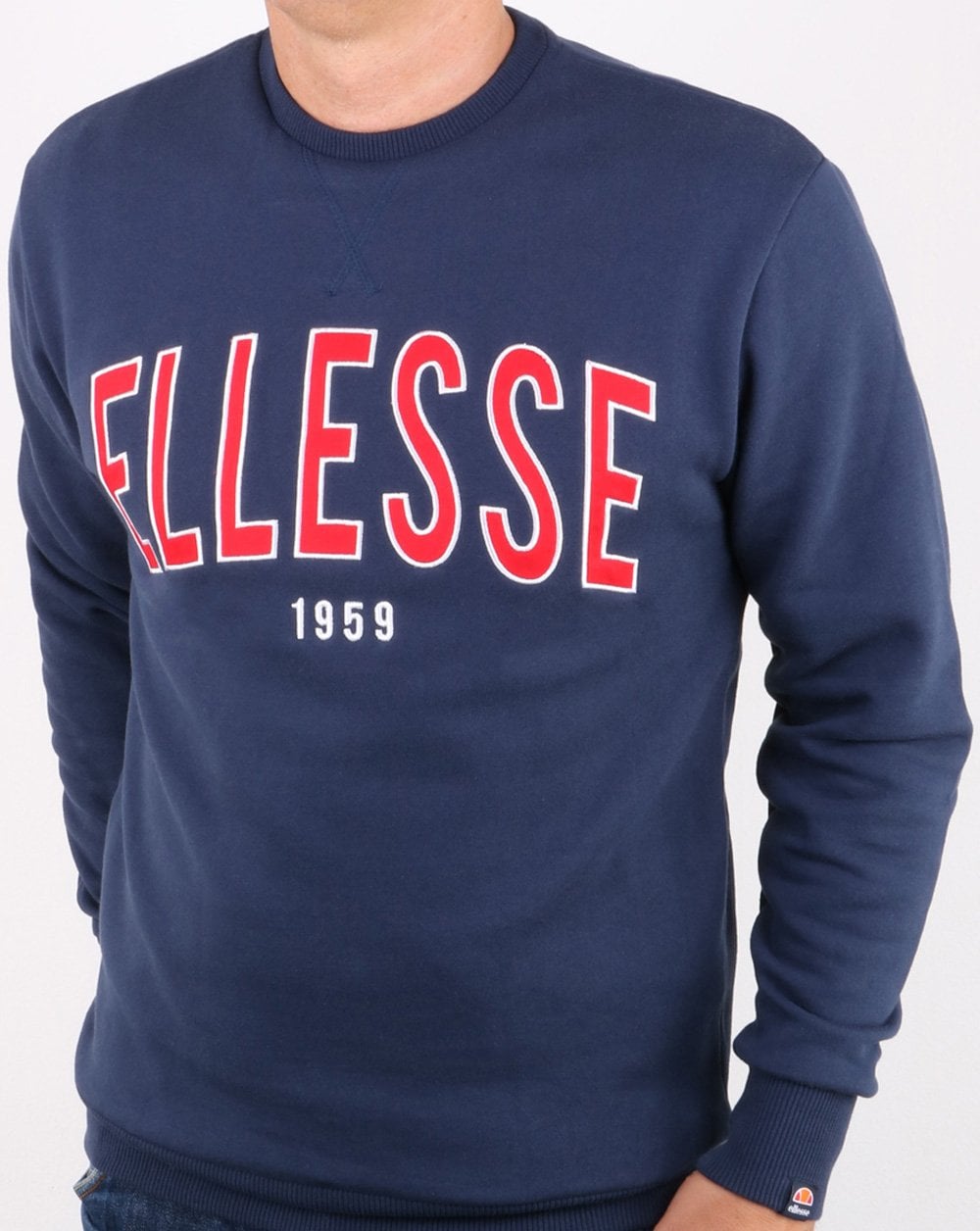 Ellesse 90's Outline Sweat Navy