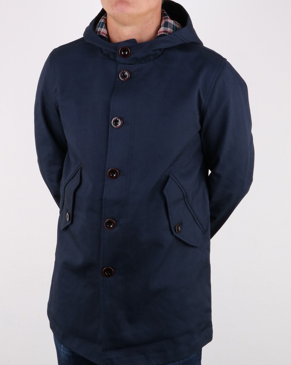 Pretty Green Millfield Jacket Navy