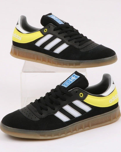 Adidas Handball Top Trainers Black/White/Shock Yellow