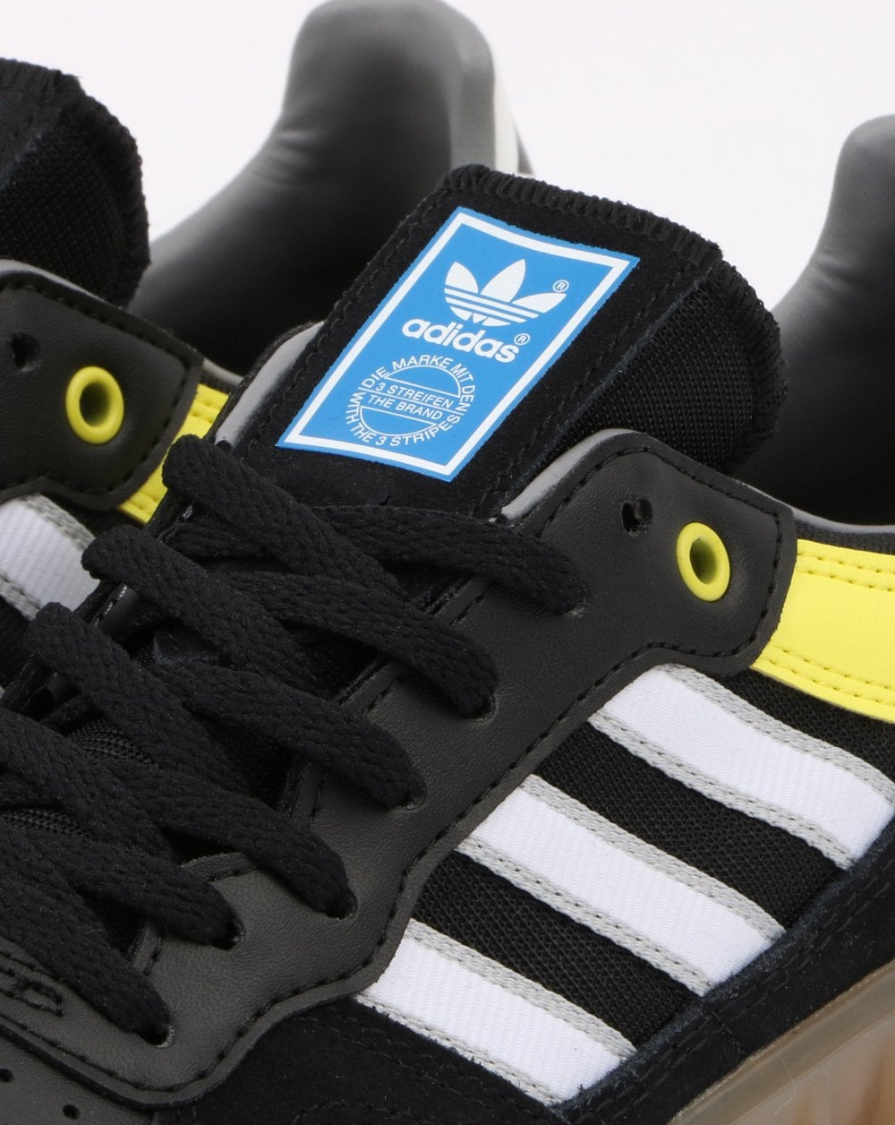 Adidas Handball Top Trainers Black/White/Shock Yellow