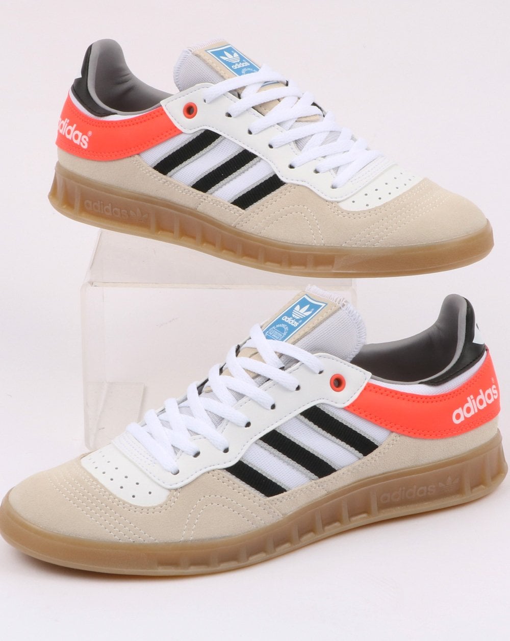 Adidas Handball Top Trainers White/Black/Solar Red
