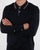 Aquascutum Bert Long Sleeve Polo Navy