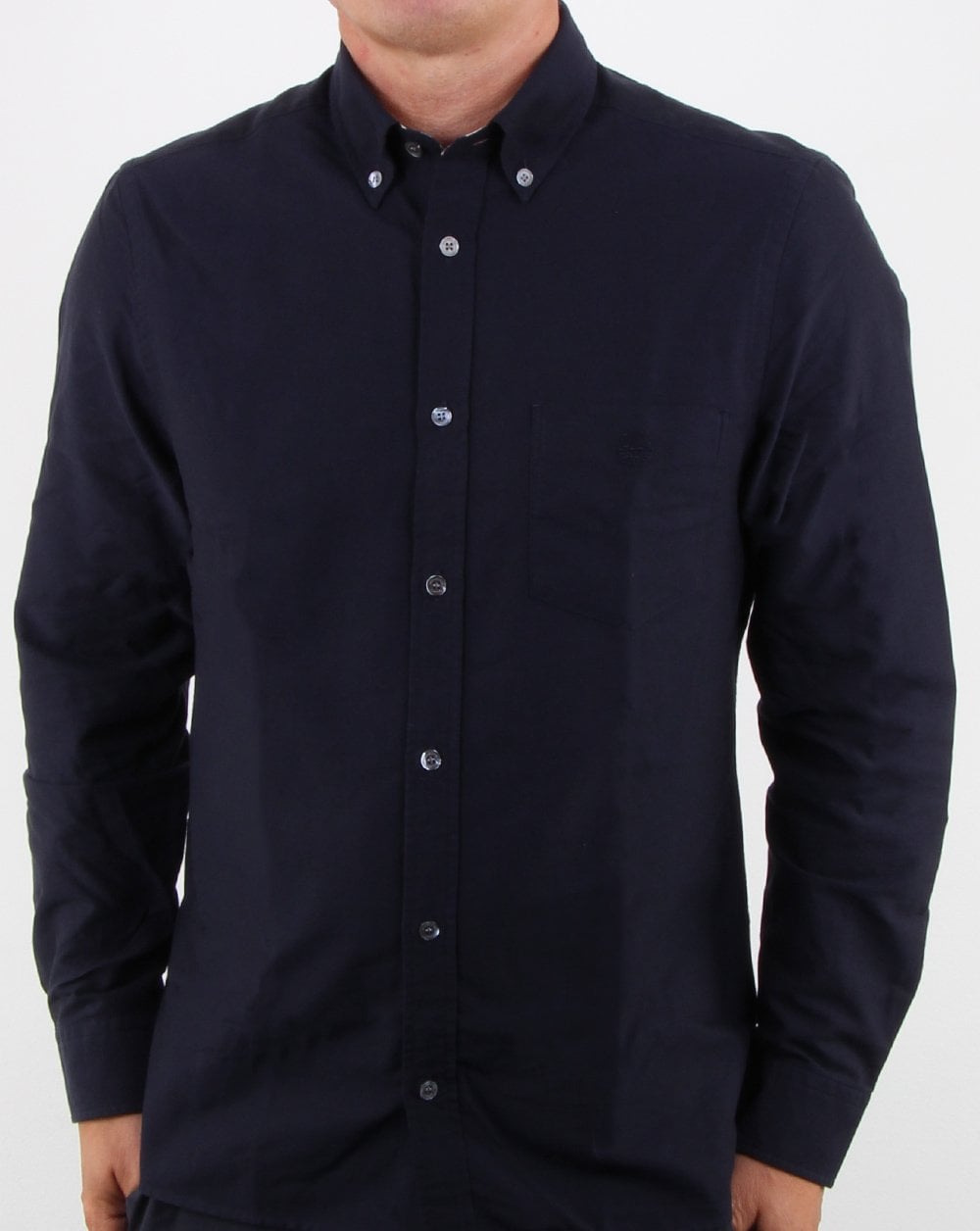 Aquascutum Bevan Oxford Shirt Navy